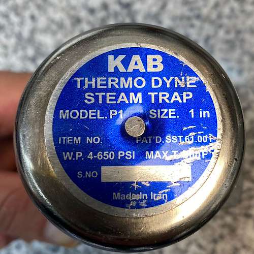 نمایندگی تراپ ترمو دینامیکی KAB